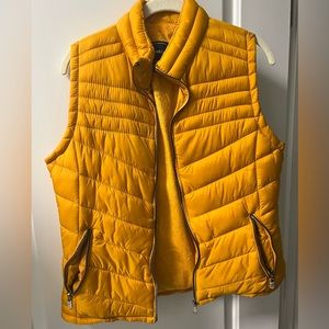 Mustard colored vest